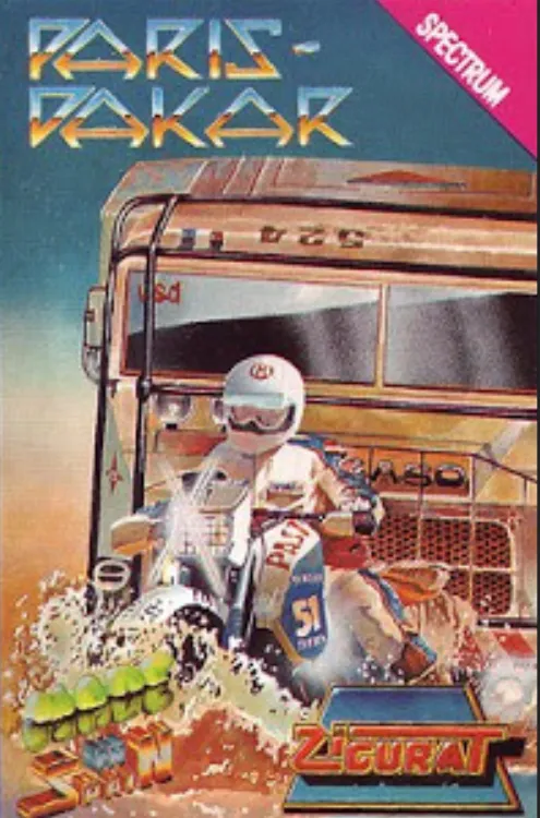 Paris-Dakar box art