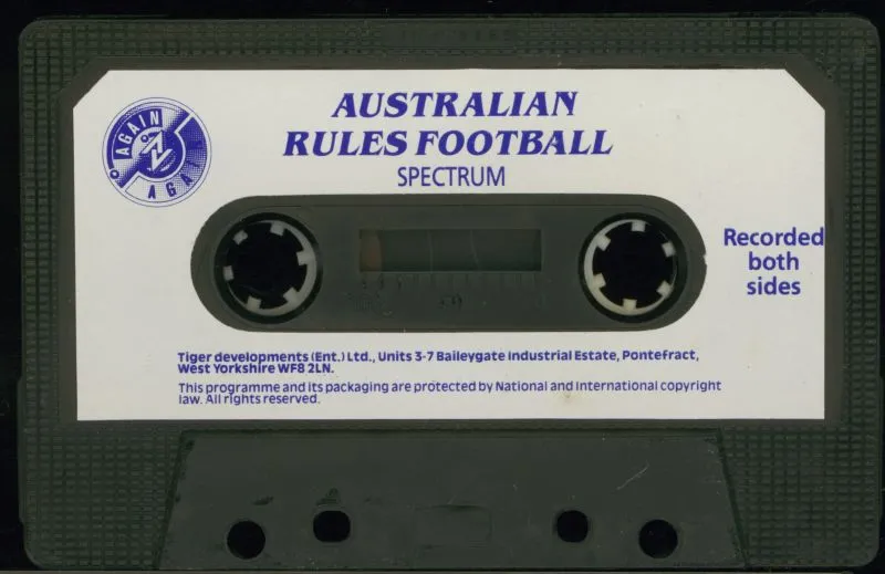 Australian Rules Football cart