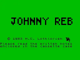 Johnny Reb screenshot