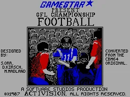 GFL Championship Football screenshot