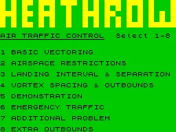 Heathrow Air Traffic Control screenshot