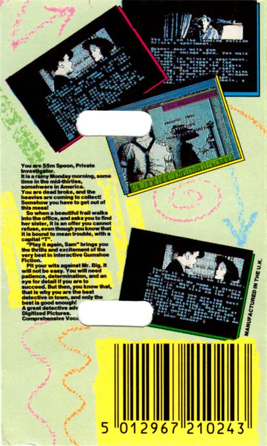 Play it again Sam box back