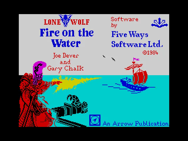 Lone Wolf: Fire on the Water screenshot