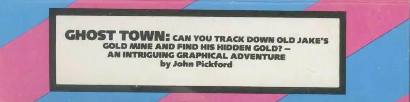 Ghost Town box back