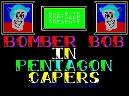 Bomber Bob in Pentagon Capers screenshot