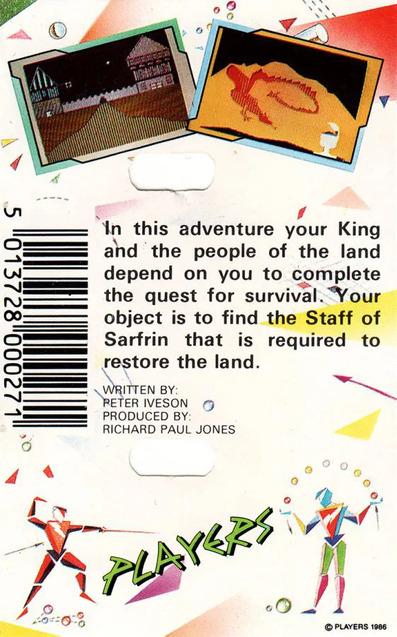 Claws of Despair box back
