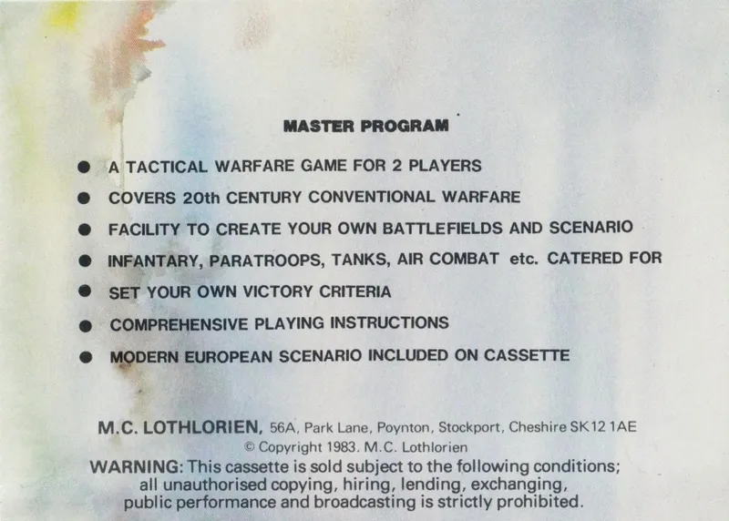 Confrontation box back