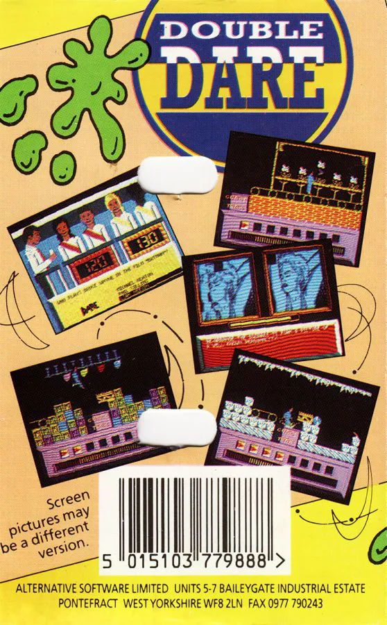 Double Dare box back