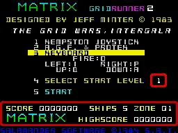 Matrix: Gridrunner 2 screenshot