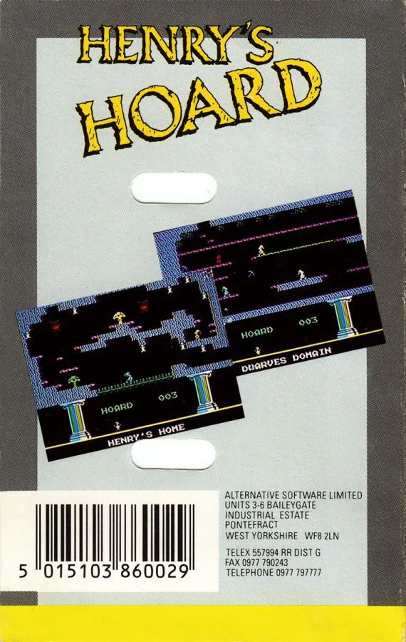 Backdrop artwork for Henry's Hoard