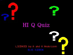 Hi-Q-Quiz screenshot