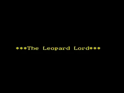 Leopard Lord screenshot