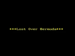 Lost over Bermuda screenshot