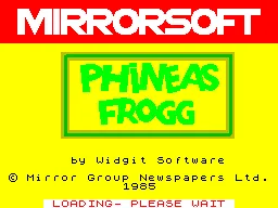 Phineas Frogg screenshot