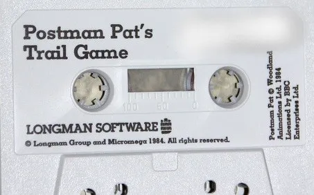 Postman Pat's Trail Game cart