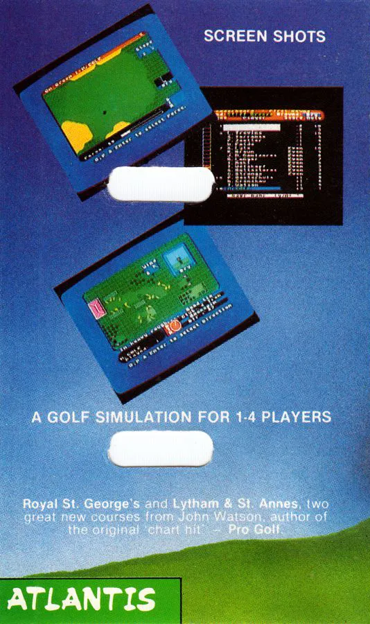 Pro Golf II box back