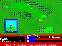 Backdrop artwork for Pro Golf II