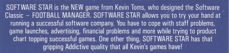 Software Star box back