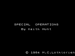 Special Operations screenshot