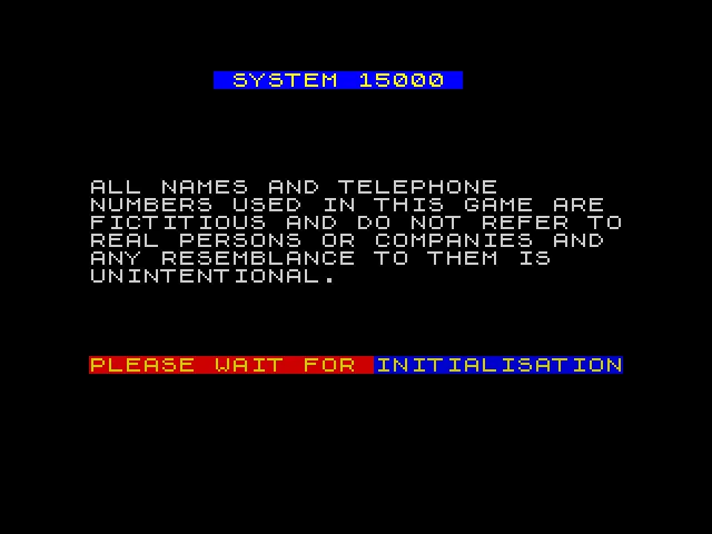 Backdrop artwork for System 15000: 2nd Edition