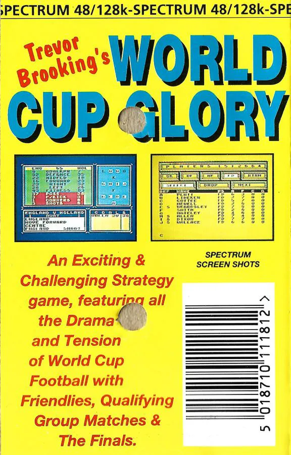 Trevor Brooking's World Cup Glory box back