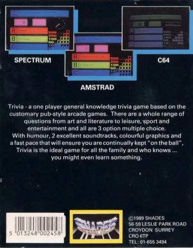 Trivia box back