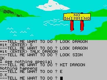 The Hitchhiker's Guide to the Galaxy screenshot