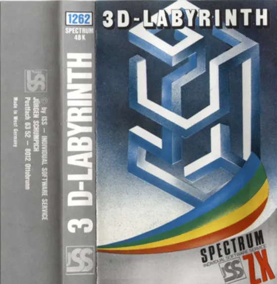 3D Labyrinth cover art for Sinclair ZX Spectrum