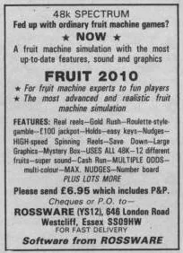 Fruit 2010 box art