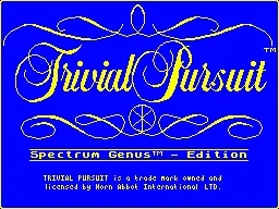 Trivial Pursuit Genus Edition screenshot