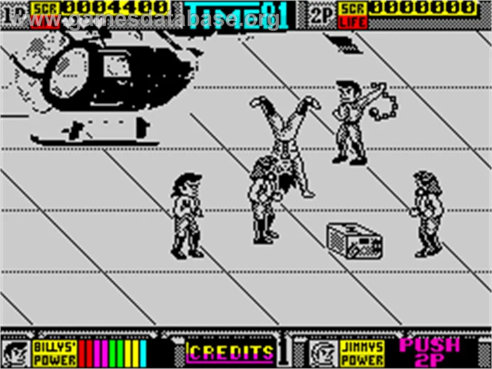 Backdrop artwork for Double Dragon II: The Revenge