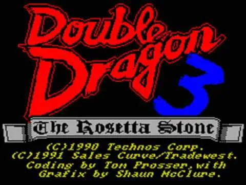 Double Dragon III: The Rosetta Stone screenshot