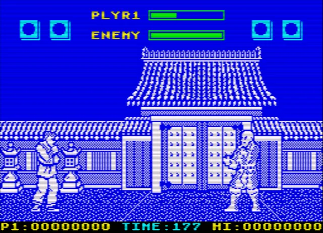 Backdrop artwork for Street Fighter