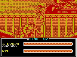 Backdrop artwork for Street Fighter II: The World Warrior