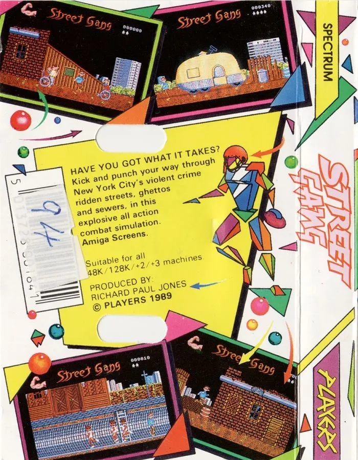 Street Gang box back