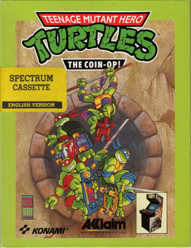 Teenage Mutant Hero Turtles: The Coin-Op box art