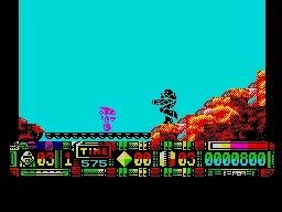 Backdrop artwork for Turrican II: The Final Fight