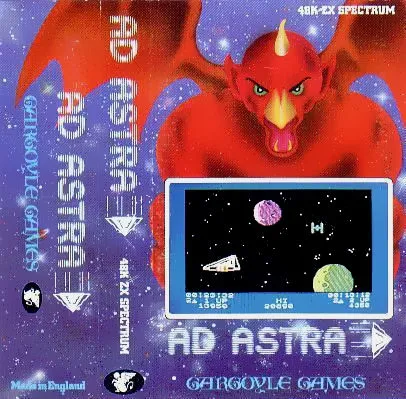 Ad Astra cover art for Sinclair ZX Spectrum