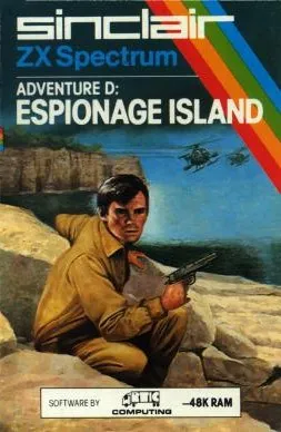 Adventure D: Espionage Island cover art for Sinclair ZX Spectrum