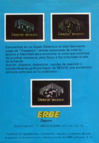 Movie box back