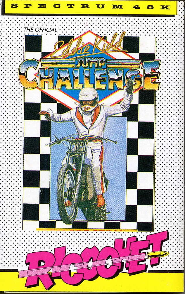 Eddie Kidd Jump Challenge cover art for Sinclair ZX Spectrum