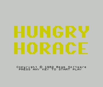 Hungry Horace screenshot