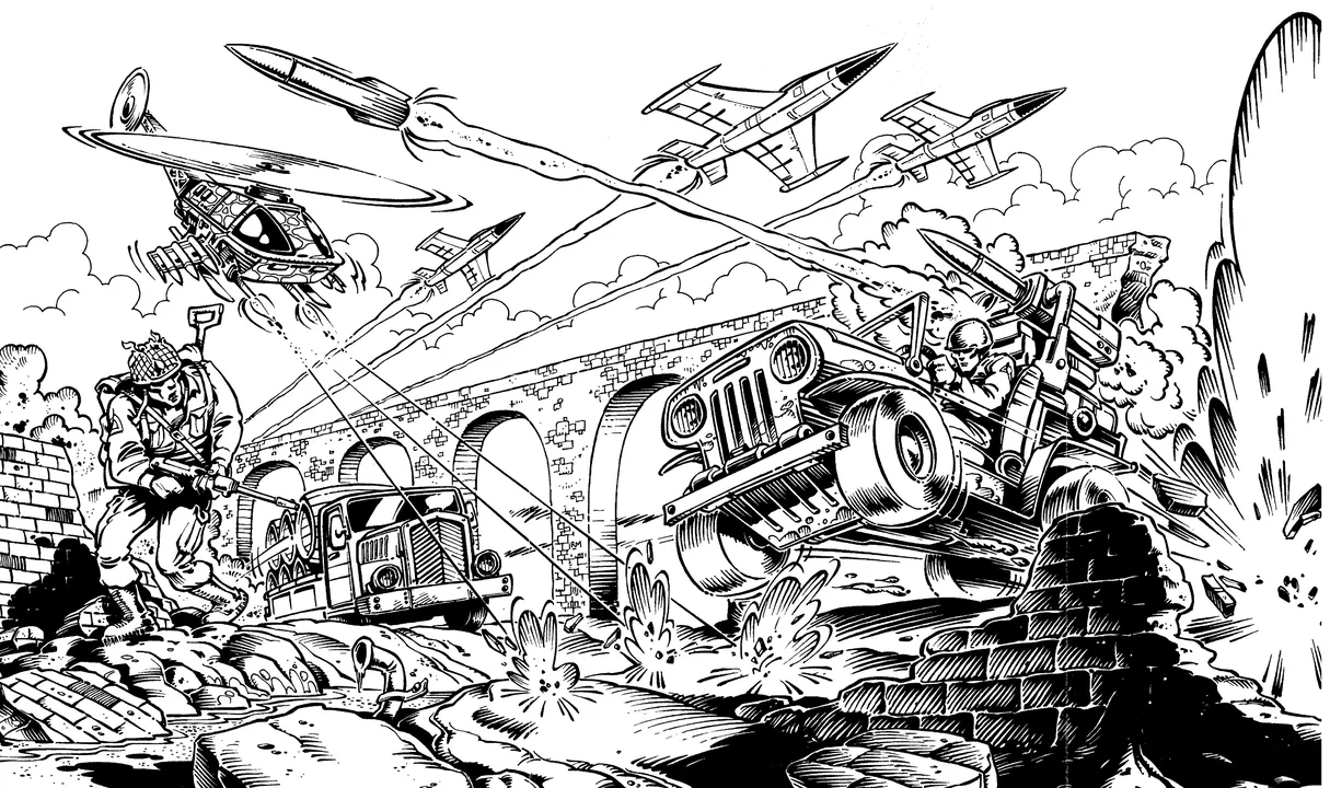 Backdrop artwork for Army Moves