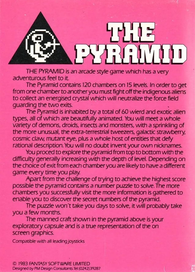 The Pyramid box back