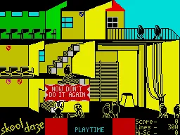 Backdrop artwork for Skool Daze