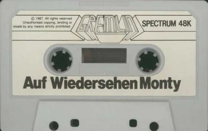 Auf Wiedersehen Monty cart