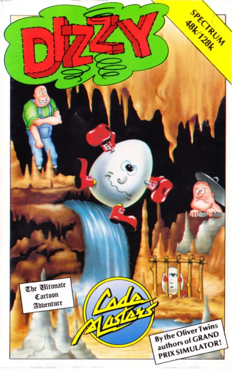 Dizzy: The Ultimate Cartoon Adventure box art