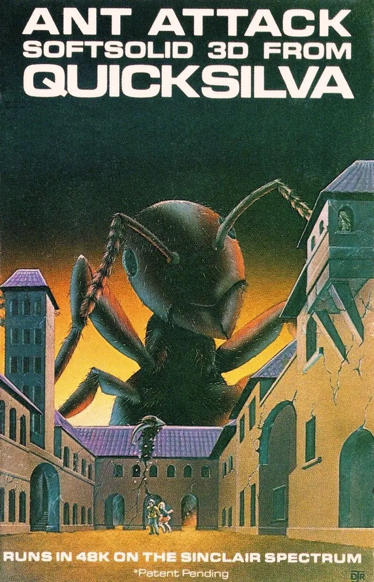Ant Attack cover art for Sinclair ZX Spectrum