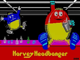 Backdrop artwork for Harvey Headbanger