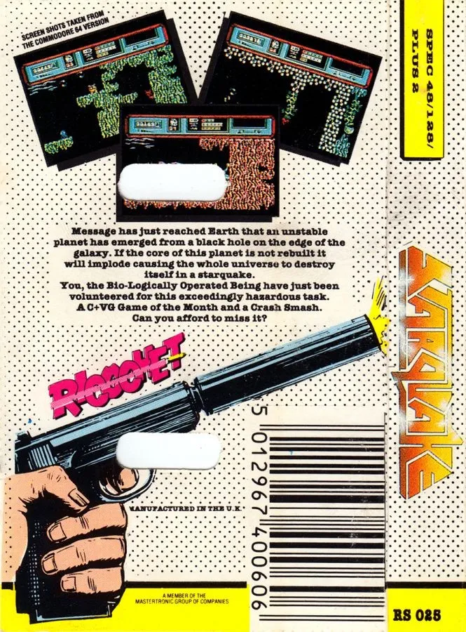 Starquake box back